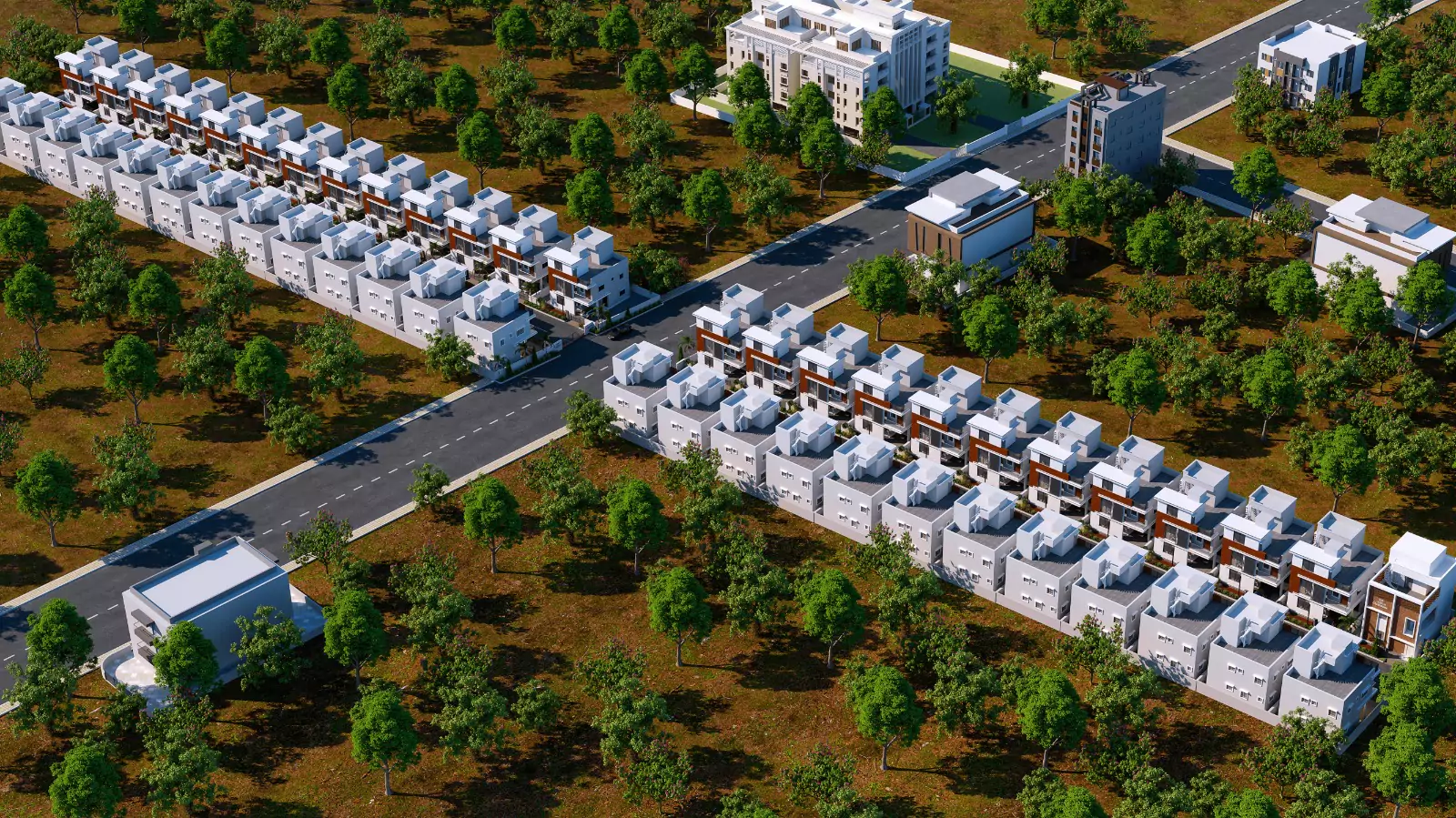 Pranan Villas Aerial View