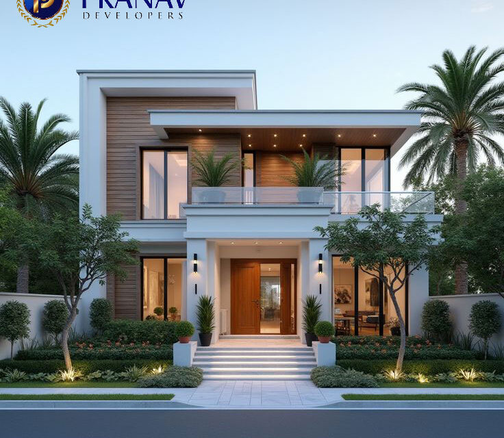 Pranav Independent House: Where Modern Luxury Meets Timeless Elegance